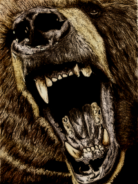 Grizzly, monkeyswithbrushes