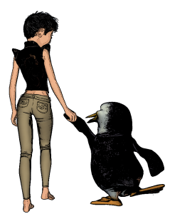 monkeygirl_with_penguin